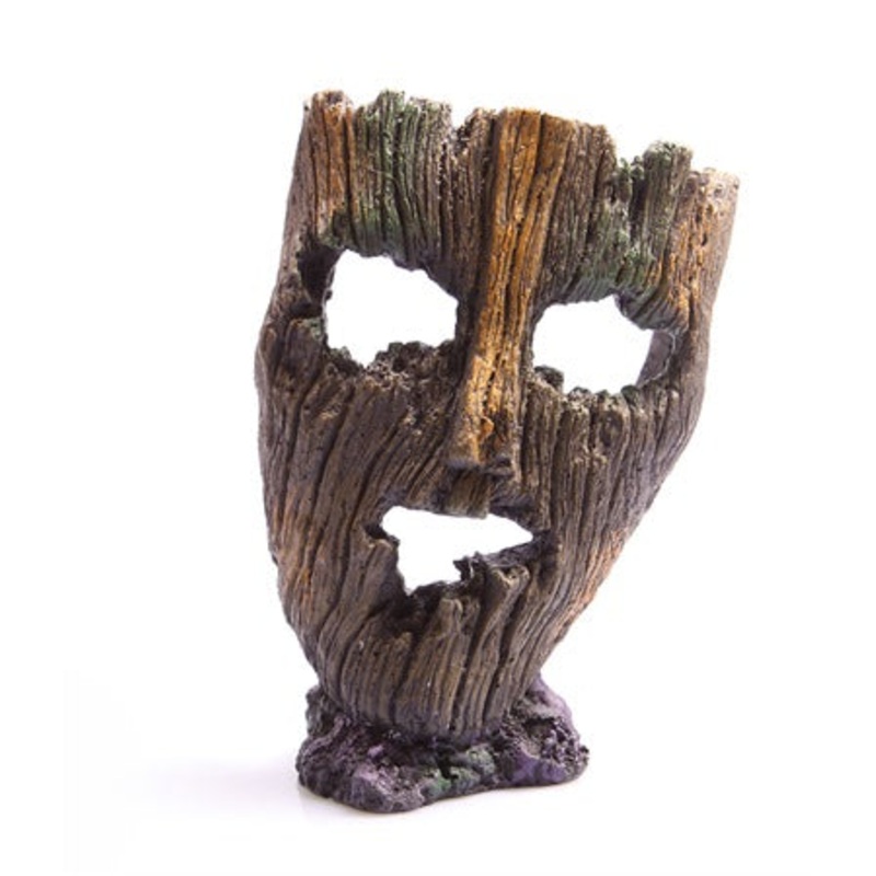Aqua One Ornament Ruined Mask Lg 18x14x24.5cm
