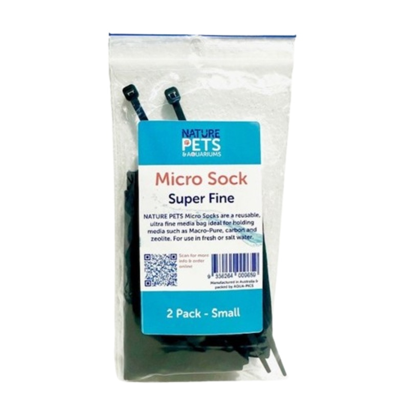 NATURE PETS Micro-Socks - Small 2 pack