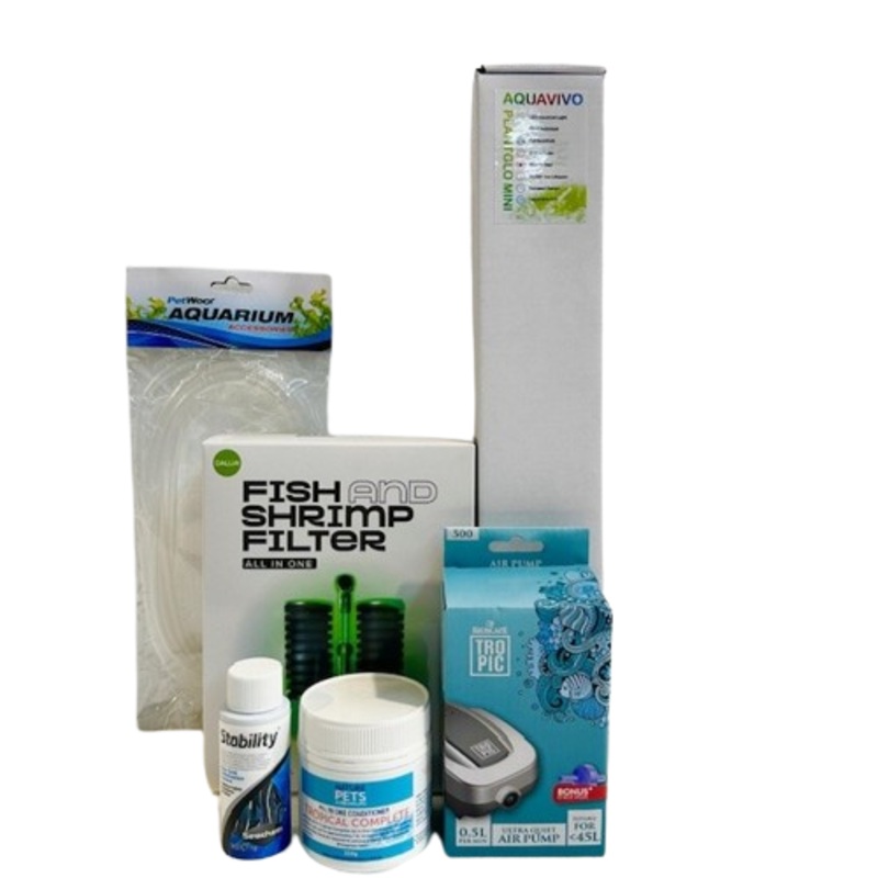 Aquarium Starter Kit - 30-50cm - Shrimp