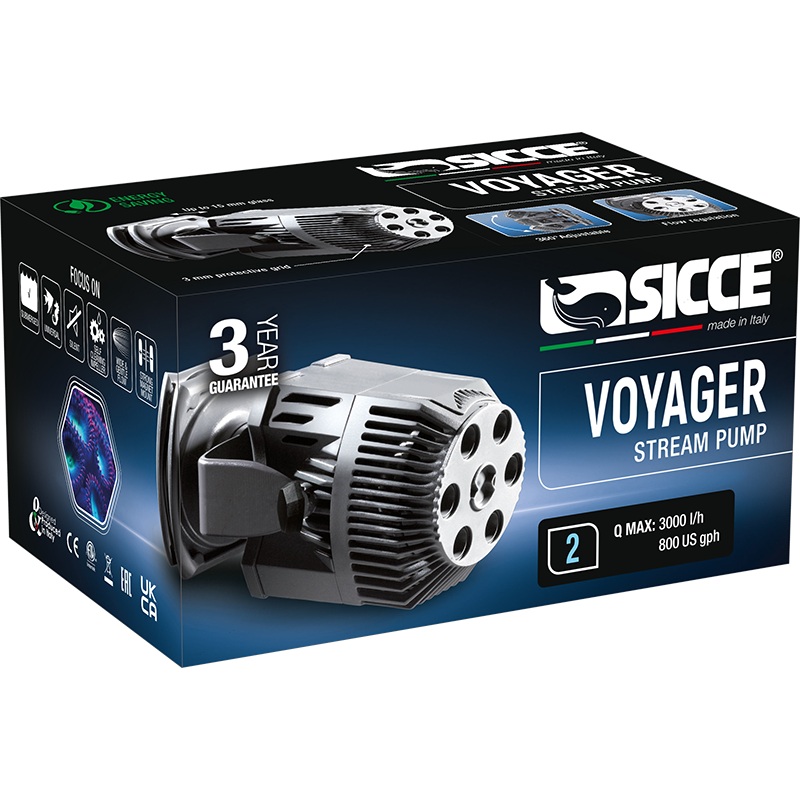 Sicce Voyager 2 Stream Pump -3000L/H - 7W