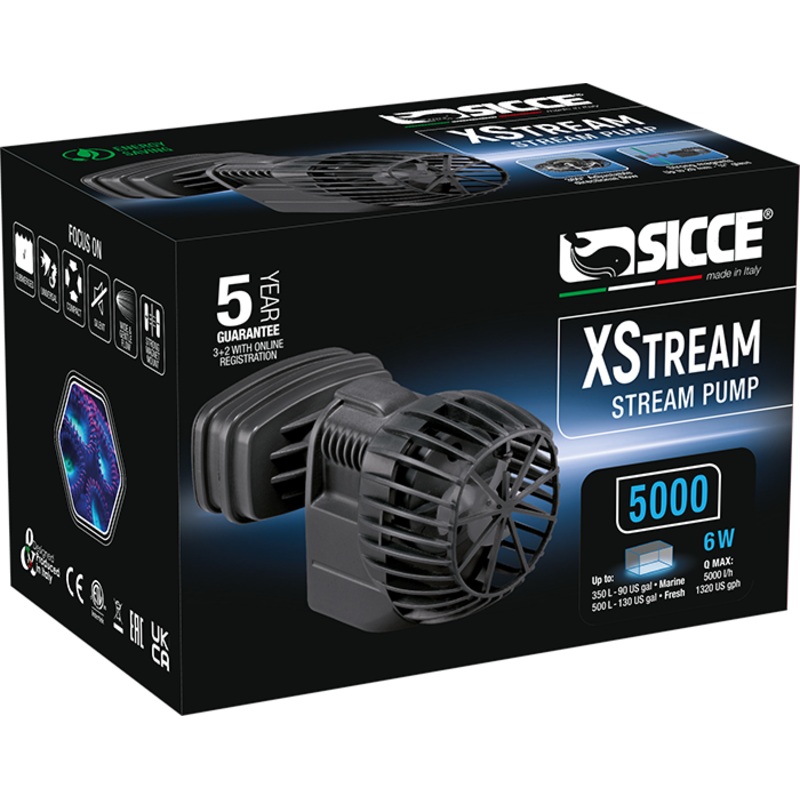 Sicce Xstream 5000 - 5000L/H - 6W