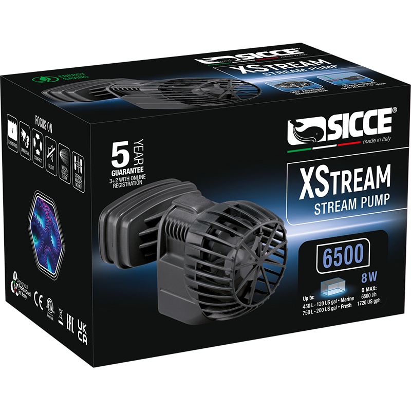 Sicce Xstream 6500 - 6500L/H - 8W