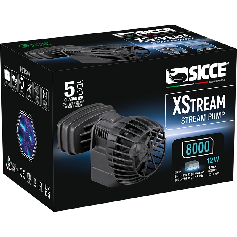Sicce Xstream 8000 - 8000L/H - 12W