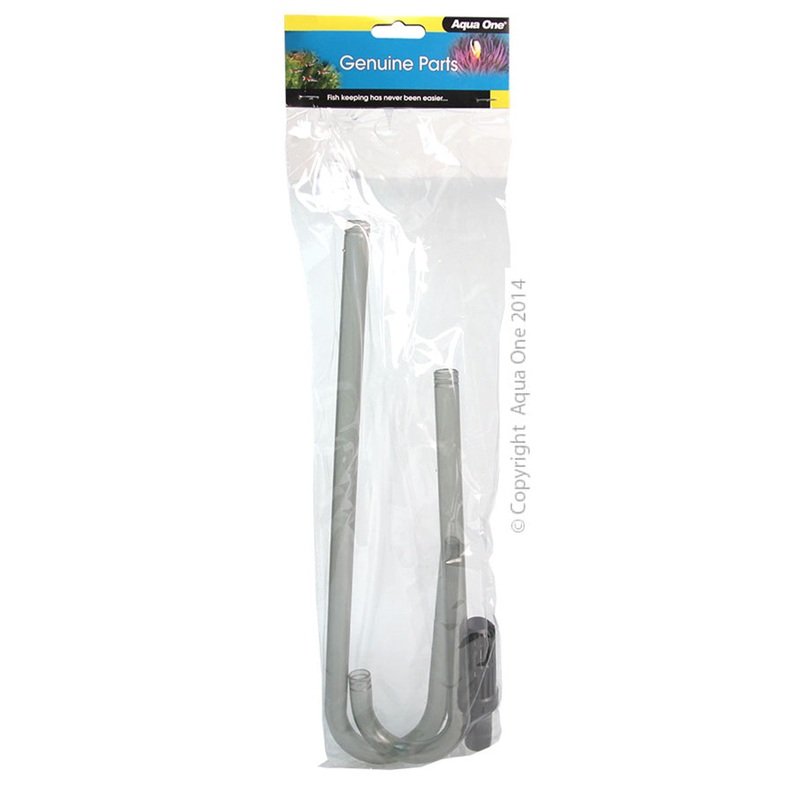 Aqua One Inlet/Outlet U Pipe 16mm with Strainer