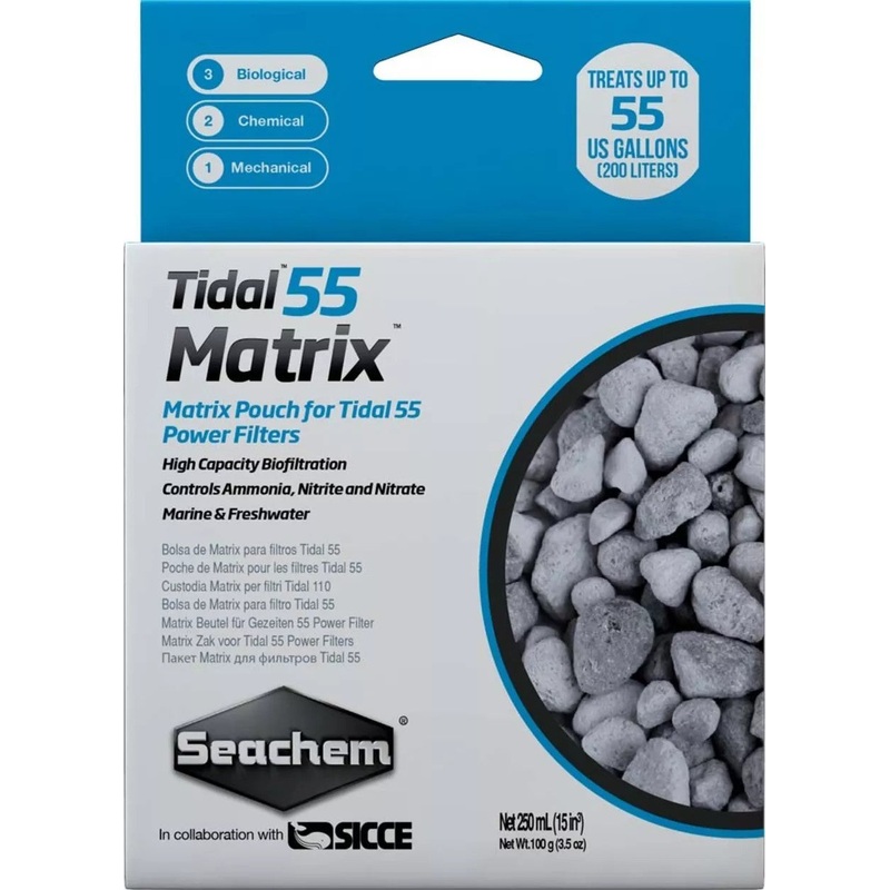 Seachem Tidal 55 Matrix 250ml Bag