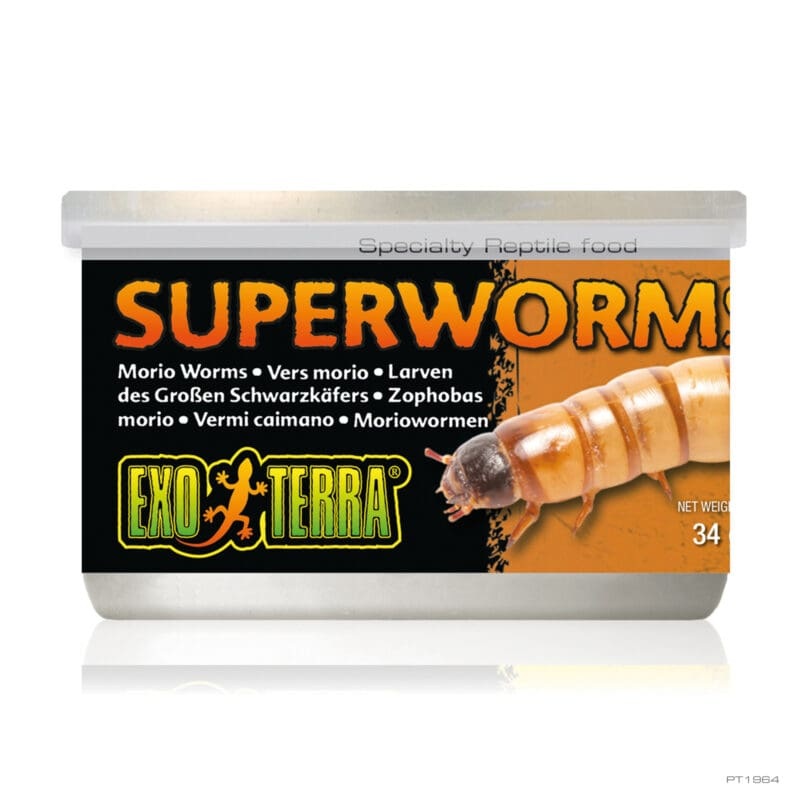 Exo Terra Canned Superworms 34gm