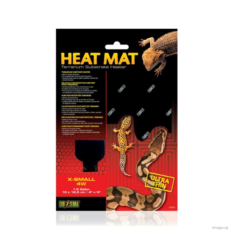 Exo Terra Heat Mat 4w 10 x 12.5cm X-Small