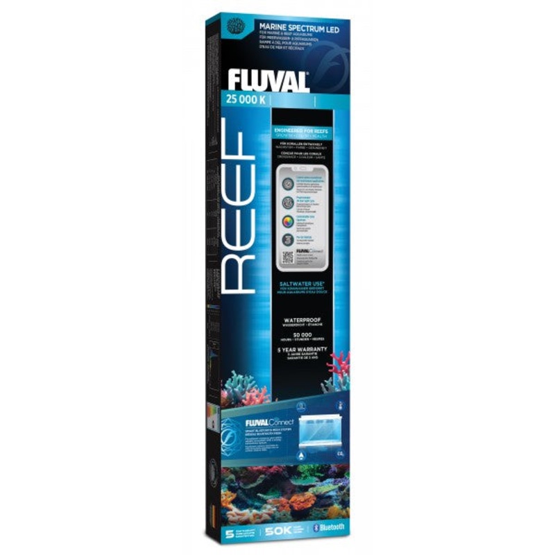 Fluval LED Reef Light 4.0 22w 39-63cm Bluetooth Mesh