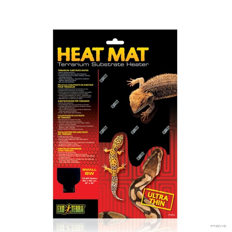 Exo Terra Heat Mat 8w 20 x 20cm Small