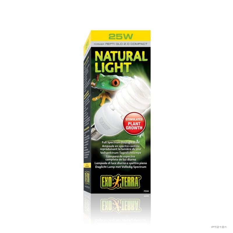 Exo Terra Natural Light (Repti Glo 2.0 Compact Fluorescent) 25w