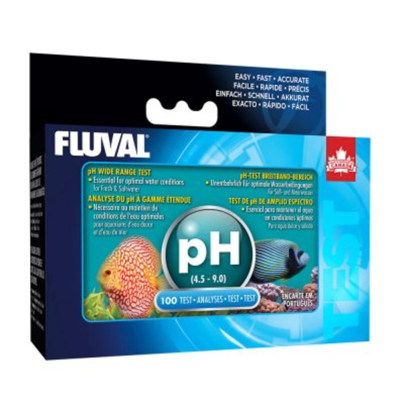 Fluval Ph Wide Range Test Kit 4.5-9.0