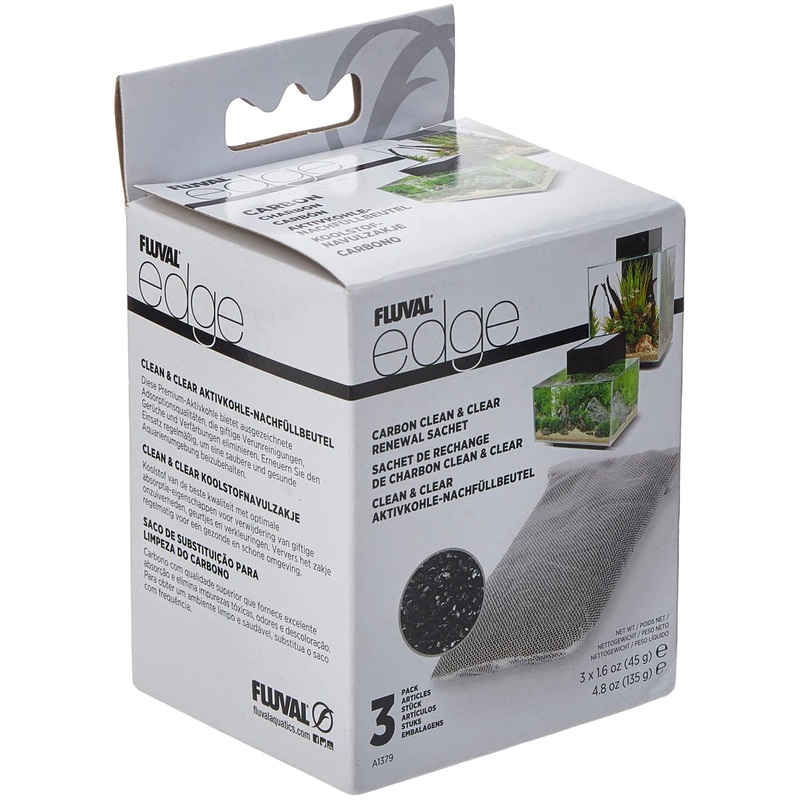 Fluval Edge Replacement Carbon 3 Pack