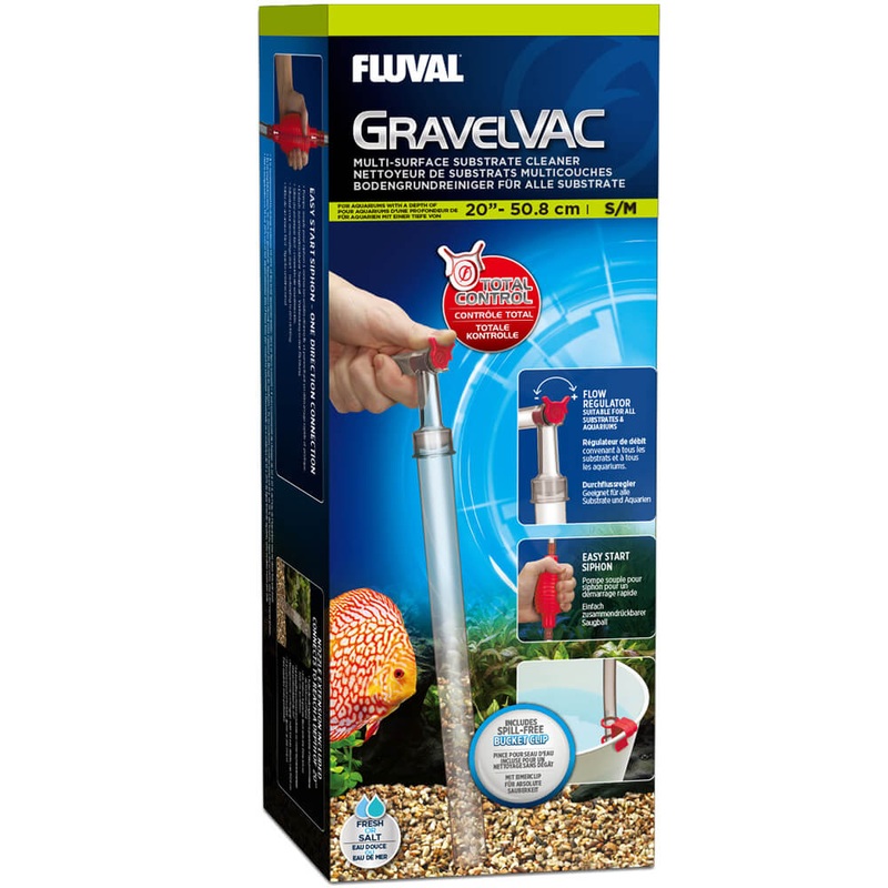Fluval Gravel Vac Substrate Cleaner -small/medium