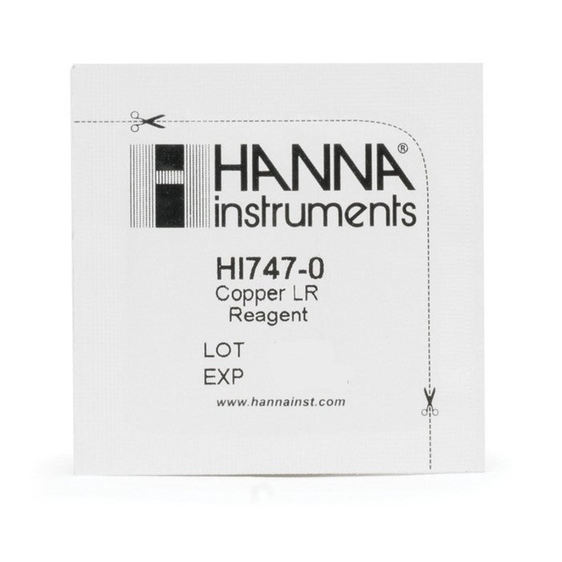 Hanna Marine Copper Low Range HC Checker Reagent Pack of 25 - HI747-25