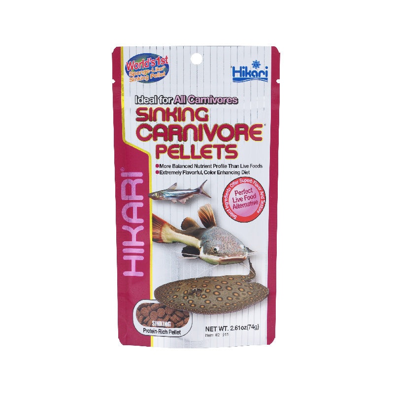 Hikari - Sinking Carnivoure Pellets 74g