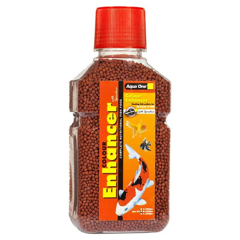 Aqua One Colour Enhancer Floating Pellets - M 630g