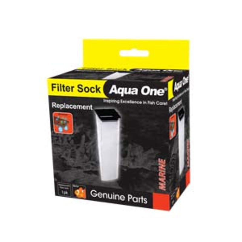 Aqua One Replacement Filter Sock - 10 W X 10 D X 37cm - Square