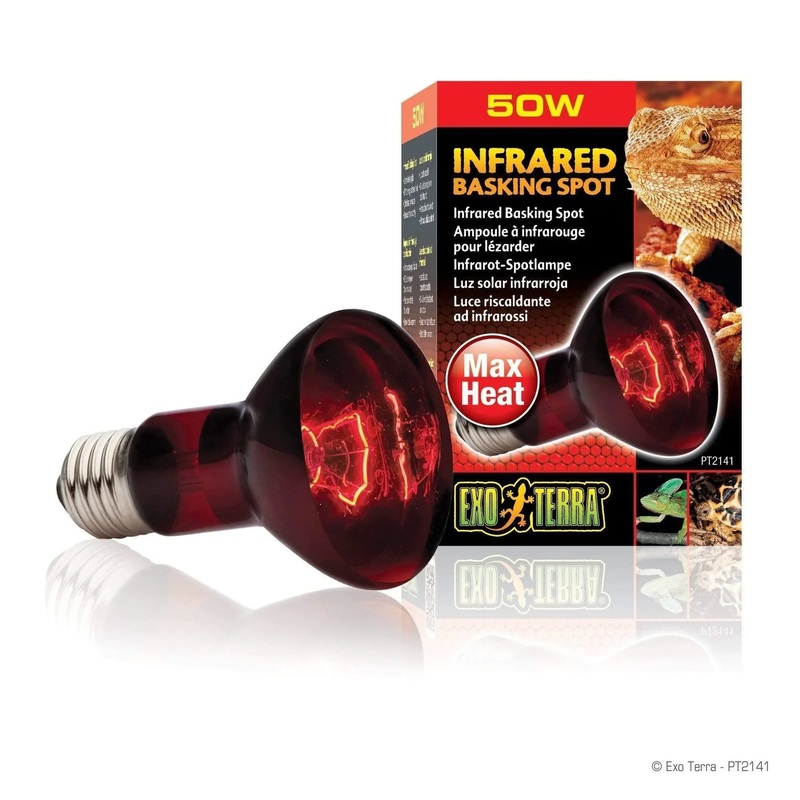 Exo Terra Heat Glo Infrared Heat Lamp 50w