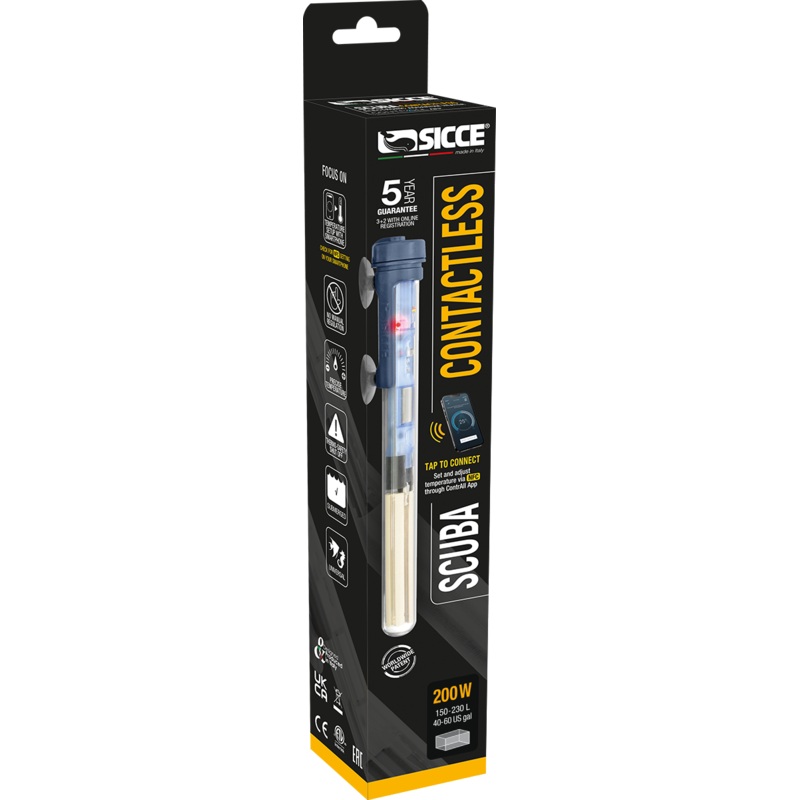 Sicce Scuba Contactless Heater 200w