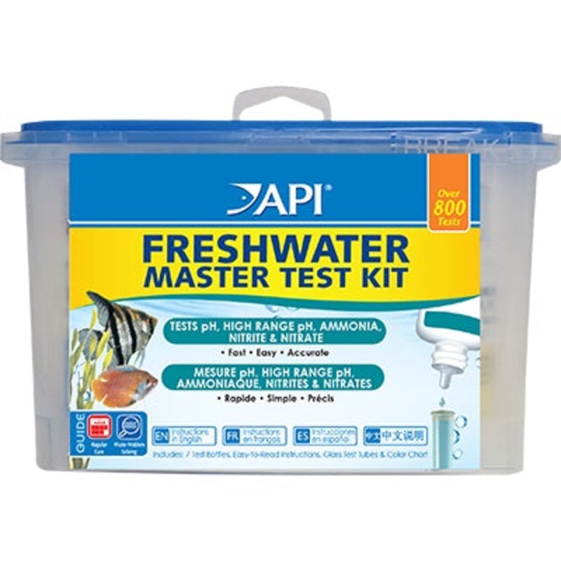 API Freshwater Master Test Kit (pH, HRpH, Ammonia, Nitrite, Nitrate) Exp 02/28