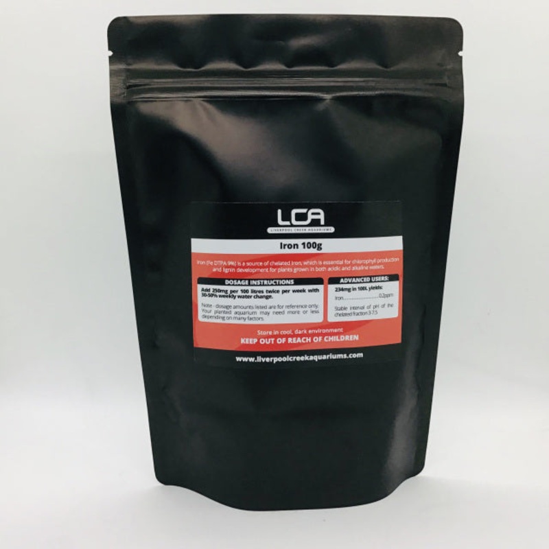 LCA Iron Dtpa Dry Fertiliser 100g