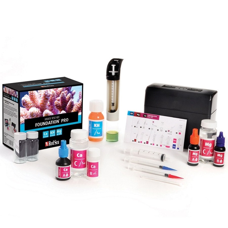Red Sea Reef Foundation Pro Test Kit Ca Kh Mg