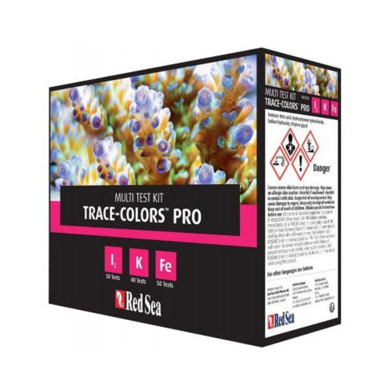 Red Sea Trace Colors Pro Test Kit