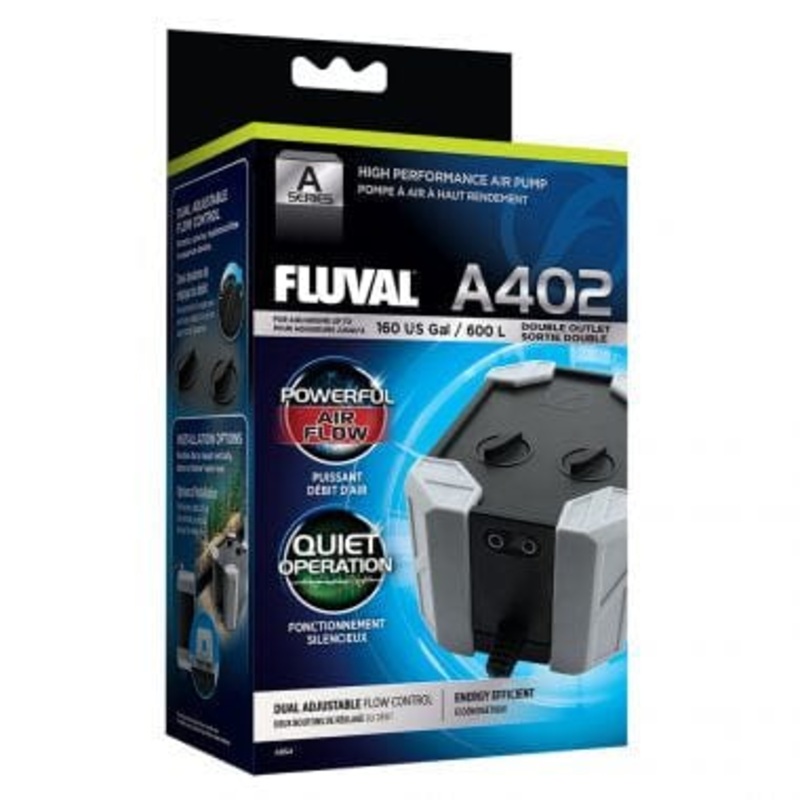 Fluval Pro Air Pump Dual Outlet A402