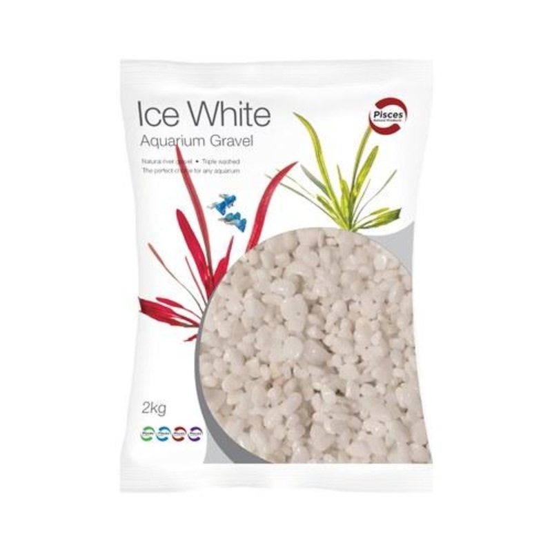 Aqua Natural Ice White Gravel