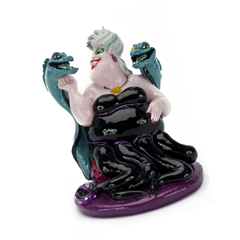 Little Mermaid - Ursula with Flotsam and Jetsam Resin Ornament Medium