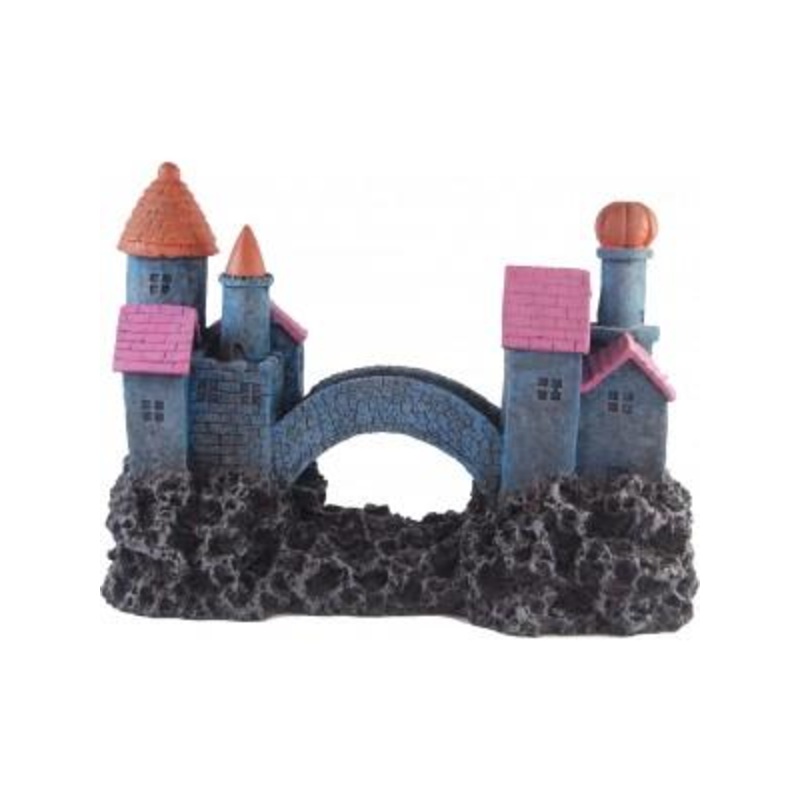 Neptune Castles Joined by Bridge Ornament