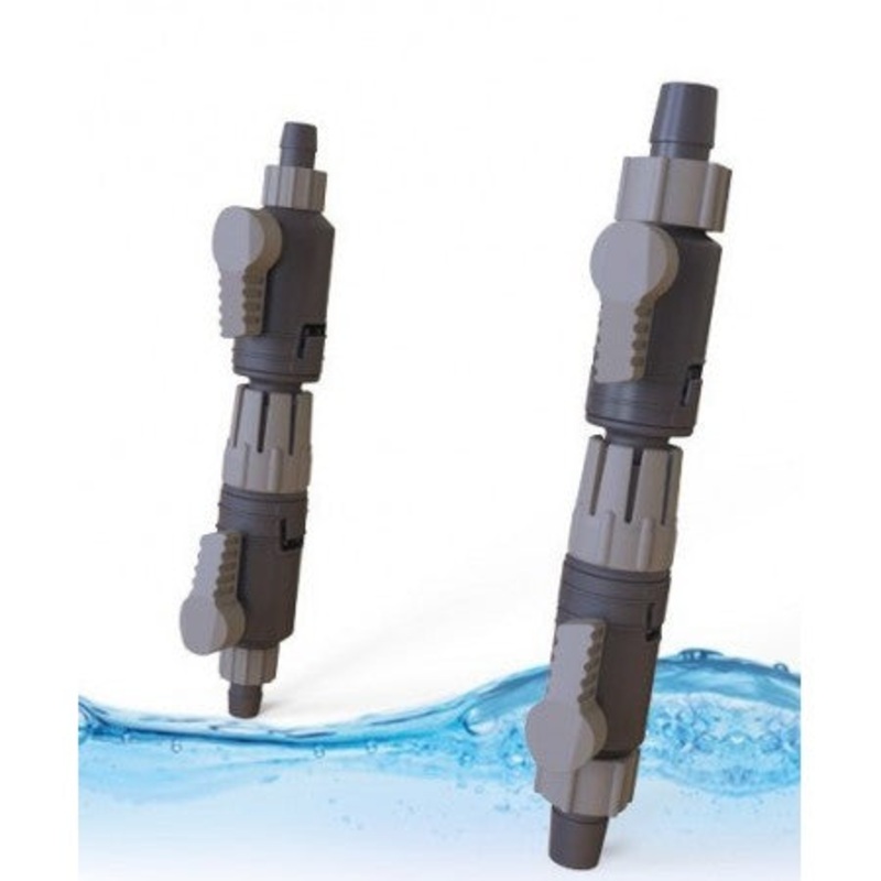 Qanvee Double Tap With Quick Coupling Aquarium Filter