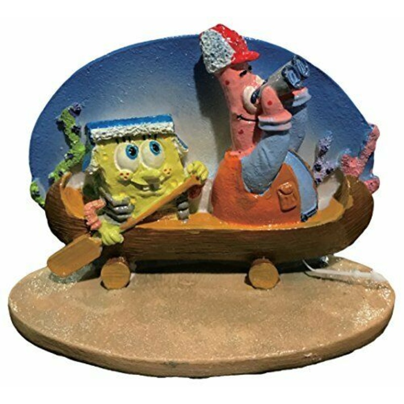 Spongebob Squarepants - Spongebob and Patrick in Canoe Ornament