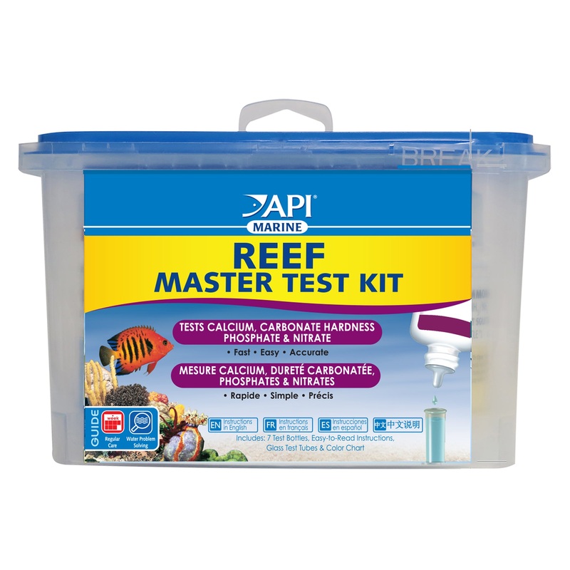 Api Reef Master Test Kit (KH, Phos, Nitrate, Calc) Exp01/2025