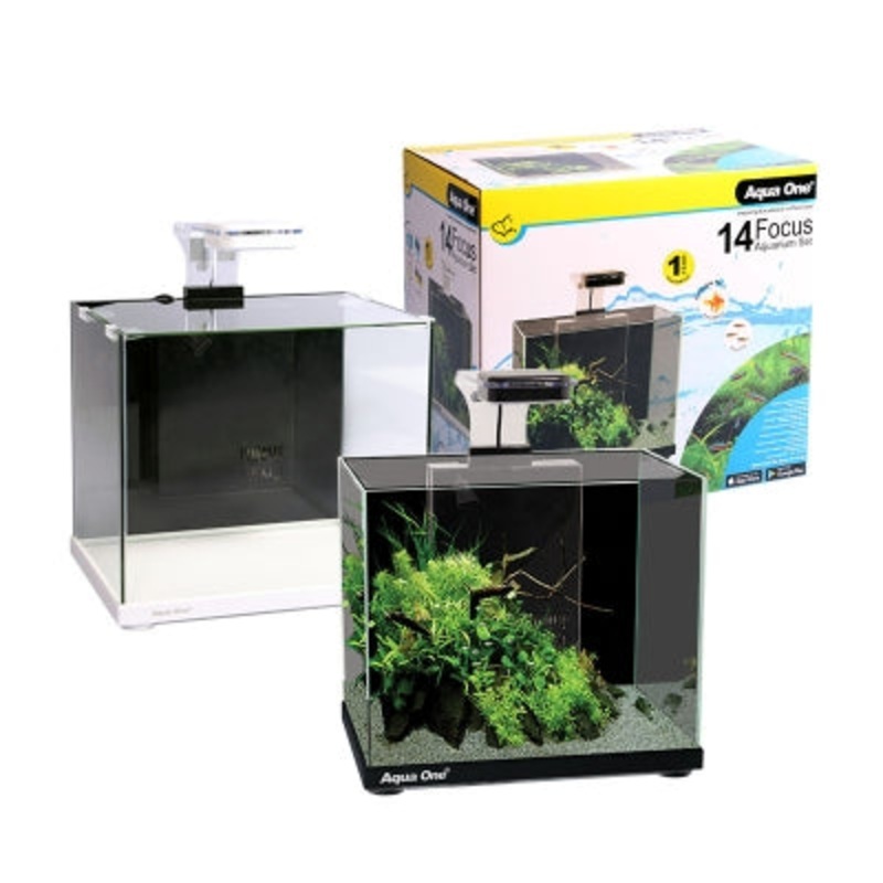 Aqua One Focus All In One Aquarium 14 30x22x27cm 14L