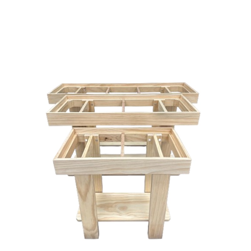 Natural Pine Aquarium Stand