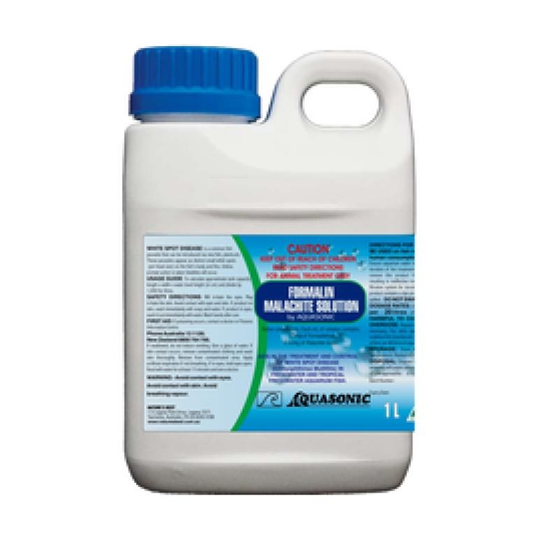 Aquasonic Formalin Malachite Solution 1L