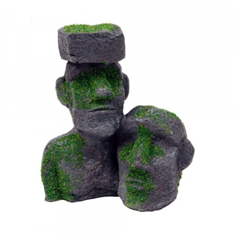 Bioscape Moss Easter Island Statues
