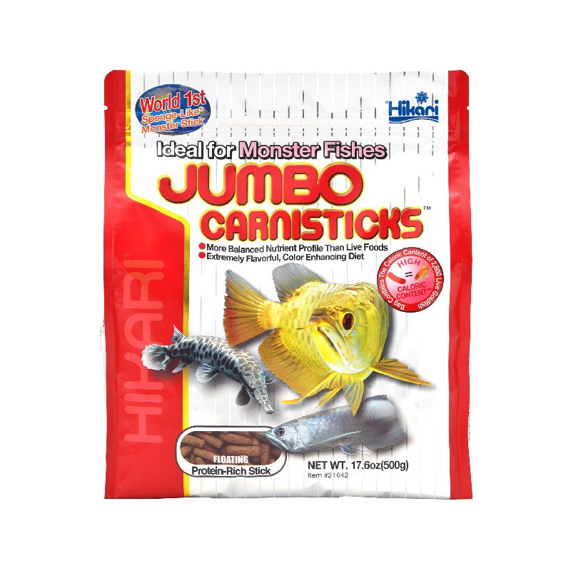 Hikari - Jumbo Carnisticks 500g
