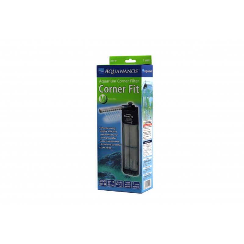 Aquananos Corner Deluxe Power Filter Medium