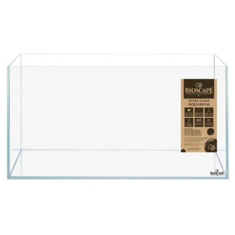 Bioscape Ultra Clear Aquarium 121x51x50cm 300L
