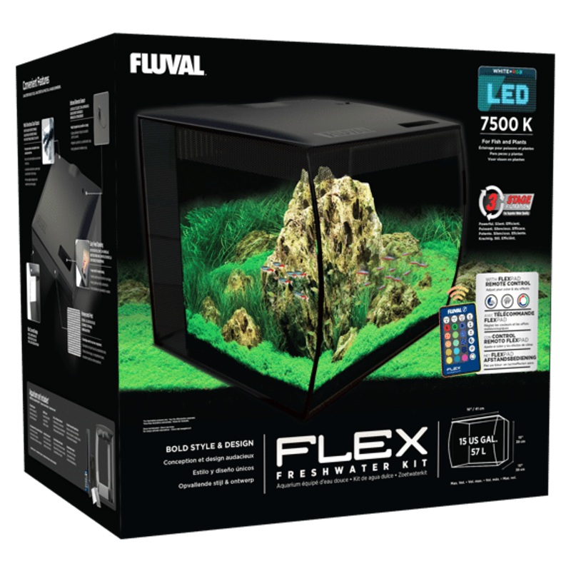 Fluval Flex Aquarium Unit 41x39x39cm 57L