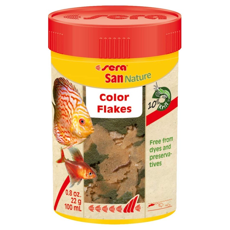 Sera San Nature - Color Flakes