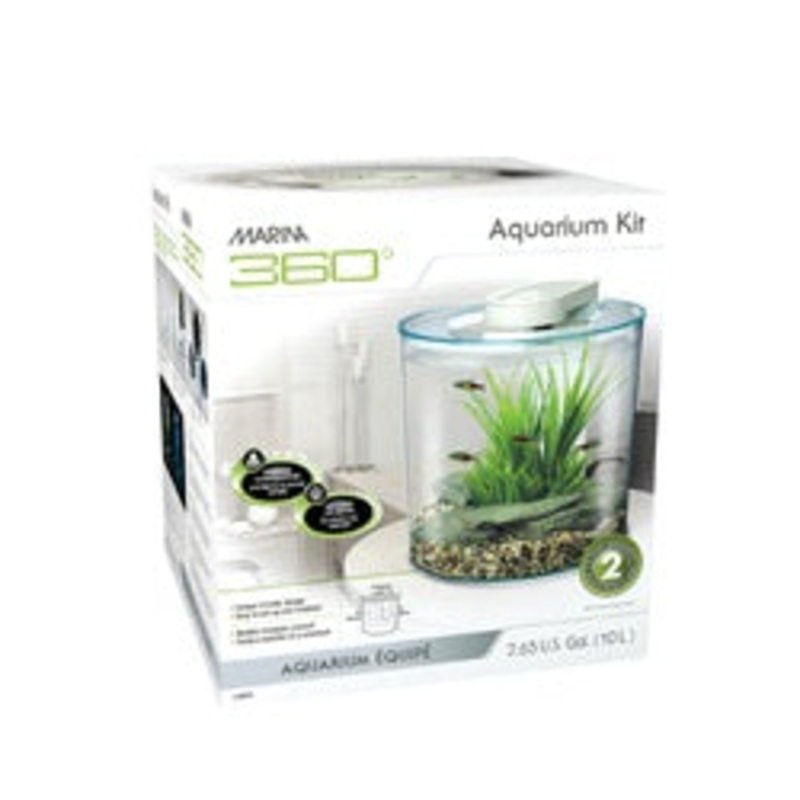 Marina 360 Aquarium Kit - 2.65 Gallons