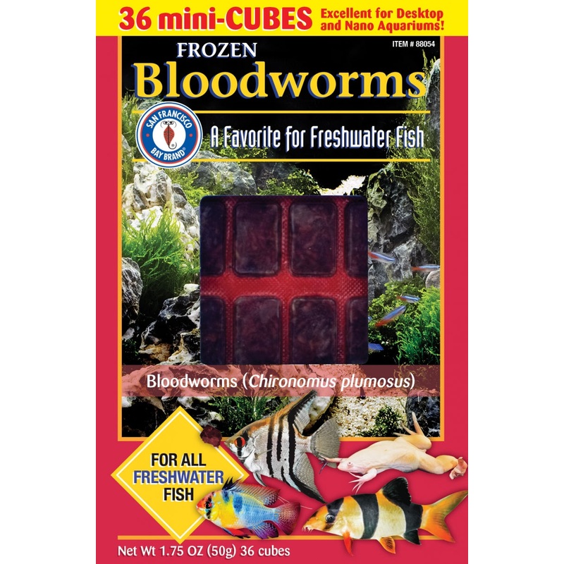 San Francisco Bay Frozen Bloodworms 1.75oz