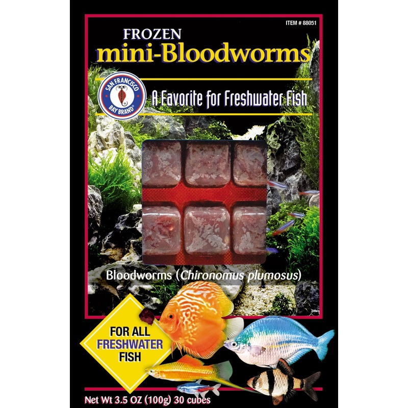 San Francisco Bay Frozen Bloodworms Mini 3.5oz