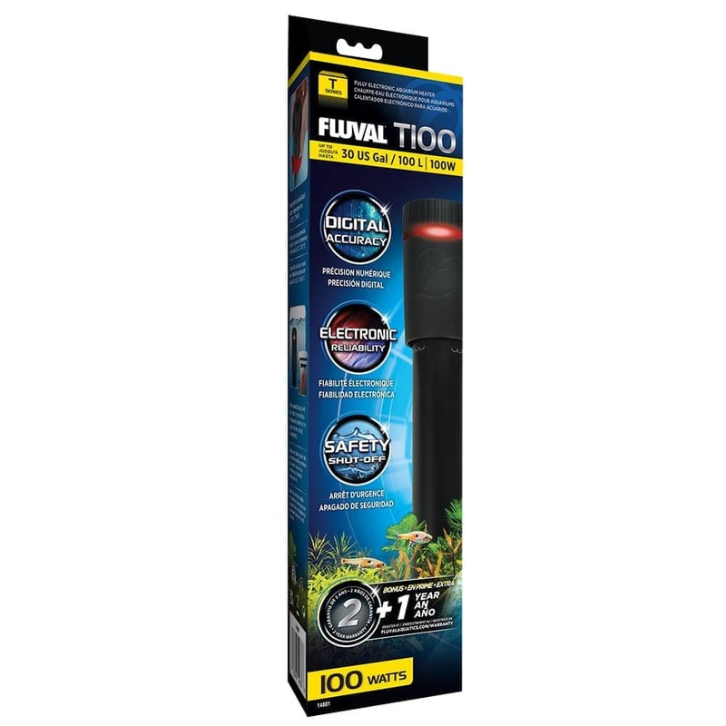 Fluval T100 Electronic Aquarium Heater 100W