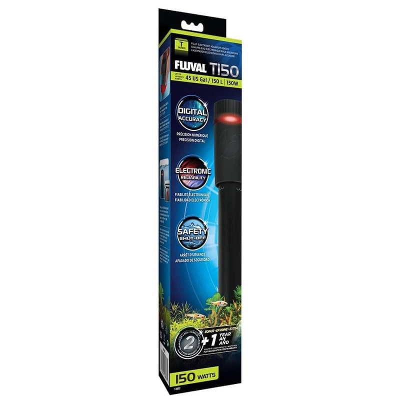 Fluval T150 Electronic Aquarium Heater 150W