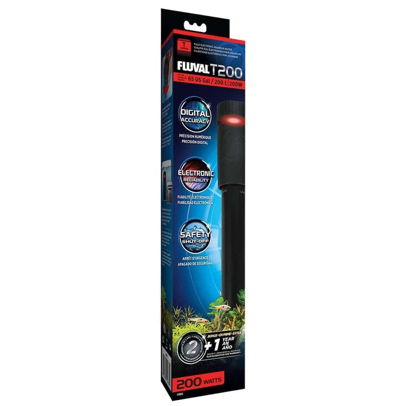 Fluval T200 Electronic Aquarium Heater 200W