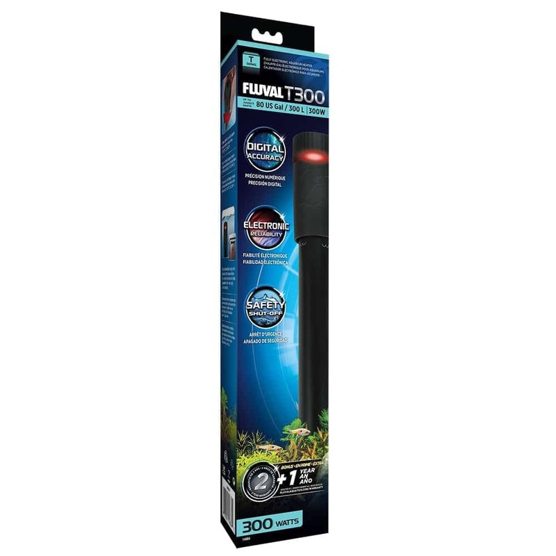 Fluval T300 Electronic Aquarium Heater 300W